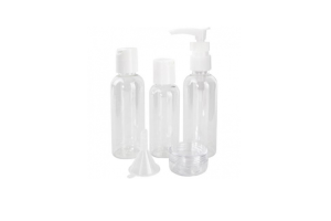 KIT VIAGEM 4 FRASCOS E FUNIL 50 ML REF-CB1416