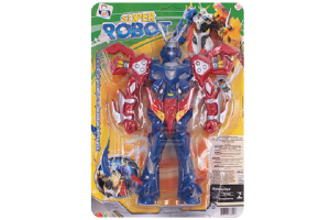 BONECO SUPER ROBOT C/LUZ REF-P13901