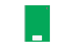CADERNO OFF VERDE 80 FOLHAS 140MM X 200MM REF-947049