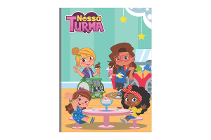 CADERNO NOSSA TURMA 96 FOLHAS 200MM X 275MM REF-950827