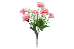 BQ MINI FLORES COMPLEMENTO X7 ROSA CLARO REF-35697-006