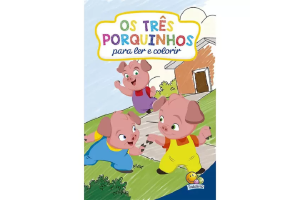 CLASSICOS PARA COLORIR- OS TRES PORQUINHOS REF-1142500