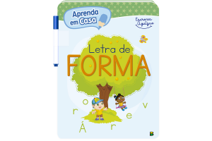 APRENDA EM CASA ESCREVA E APAGUE- LETRA DE FORMA REF-1156934