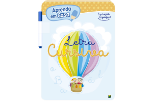 APRENDA EM CASA ESCREVA E APAGUE- LETRA CURSIVA REF-1156926