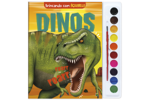 BRINCANDO COM AQUARELA- DINOS REF-1157825