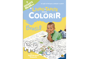 LIVRO-TAPETE PARA COLORIR- BRASIL REF-1157698