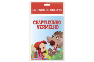 LIVRINHO DE COLORIR- CHAPEUZINHO VERMELHO REF-1156209