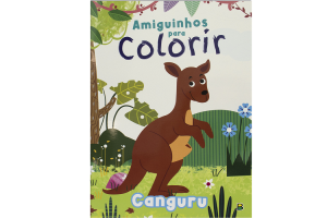 AMIGUINHOS PARA COLORIR- CANGURU REF-1162250