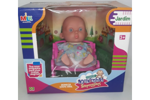 BONECA COLEC AO MILKINHAS EXPRESSOES JARDIM REF-593