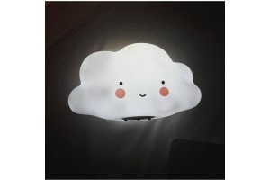 LUZ NOTURNA LED NUVEM PLASTICO REF-CJK2824 CLINK