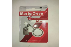 PENDRIVE 16GB MINI MASTERDRIVE AÇO CHAVEIRO