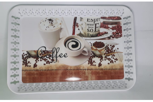 BANDEJA PLASTICA RETANGULAR REF-22059