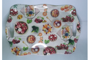 BANDEJA PLASTICA RETANGULAR REF-22056
