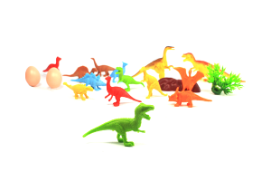 KIT DE ANIMAIS SELVAGENS DINOSSAUROS REF-FF-1512