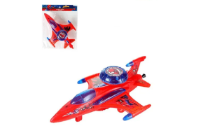 AVIAO A CORDA COM LUZ 20CM REF-MT1268