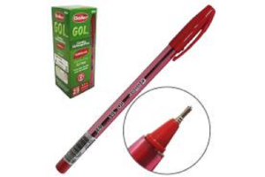 CANETA ESFERIOGRAFICA GOL 101 VERMELHA REF-6087