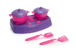 FOGAO C/ 02 PANELAS REF-09 BRINQUEDOS LUMAR