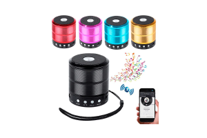 Mini Caixa De Som Portátil Speaker