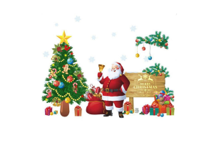 ADESIVO PAPAI NOEL NATAL MYPA