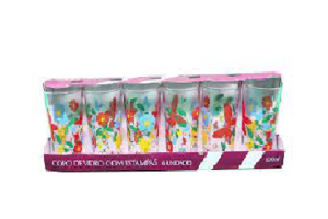 COPO DE VIDRO 300ML 6 UN REF-VD82