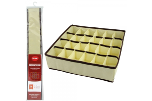 ORGANIZADOR DE CALCINHA BEGE REF-CK1117