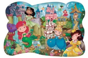 Desperte a imaginação e a criatividade das crianças com o nosso Quebra-Cabeça Gigante de Princesas! Com 28 peças grandes e fáceis de manusear.