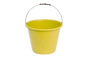 BALDE PLASTICO AMARELO REF-TSW-404