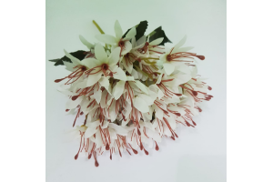 B.LIRIO MINI X18 BRANCO OUTONO 32CM REF-42989010