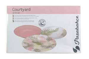 CONJU. DE PRATOS INVITATION DECOR TEMPERADO 18PÇS REF-982361097914