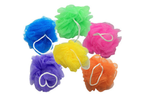 ESPONJA DE BANHO COLORIDA REF-GLP0078