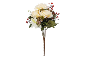 BQ ROSA CETIM MISTO CREME REF-49140010