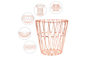 ARAMADO ROSE CESTO DROBAVEL 21CM