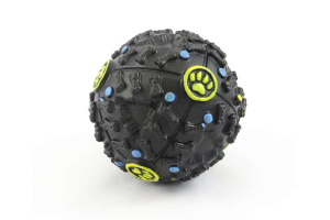 BRINQUEDO PET BOLA C/ DEPOSITO P/ RAÇAO 9,5CM REF-199320