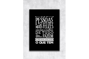 QUADRO EM TECIDO COM CHASSI EM MADEIRA 26X37CM REF-QDB061 REF-0033783