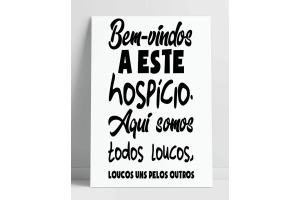 QUADRO EM TECIDO COM CHASSI EM MADEIRA 26X37CM REF-QDB059 REF-0033781