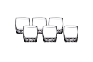 COPO DE VIDRO C/6 80ML 6X4,5 REF-3888