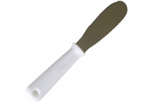 FACA PARA MANTEGA C/CABO PLASTICO COLORIDO 36CM REF-13678