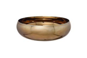 VASO DE VIDRO (BACIA) COBRE REF-49354-149