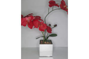 VASO FLOR DE VIDRO PRA DECORACAO REF-024