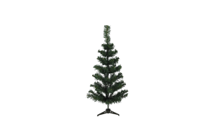 ARVORE NATAL 60 TIPS C/ BASE PLASTICO VERDE 60CM REF-66444001