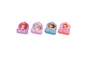 BORRACHA PRINCESINHA SOFIA  REF-30765 A UNIDADE - MOLIN