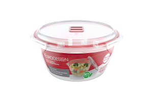 MINI CAÇAROLA PARA MICROONDAS EURO HOME PLA0634 1250ML