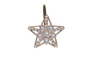 ENFEITE NATAL METAL ESTRELA SET C/4 DOUR REF-73396001