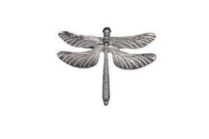 ENFEITE NATAL METAL LIBELULA SET C/4 PRA REF-73392002