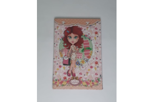 CADERNO 1/4 CAPA DURA BROCHURA 96 FLS AS AMIGUINHAS PLASTICOR