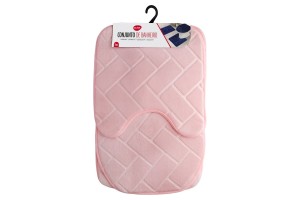 CONJUNTO BANHEIRO 3PCS POLIESTER REF-CK4818