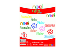 PLACA DE EVA LISO 40X48 1,5 BRANCO NEXEL