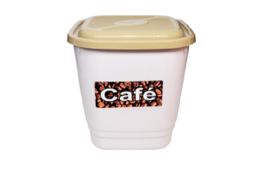POTE QUADRADO 1650ML CAFE REF-6666