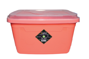 CAIXA RETANGULAR C/TRAVA 8 LTRS REF-6850