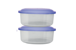 CONJ. POTE REDONDO 2G 1440ML TRANSPARENTE REF-3102